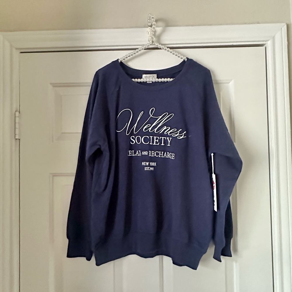 Wildfox Wellness Society Sweatshirt - Picture 2 of 8